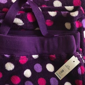 Women’s large plush sleep/lounge pants